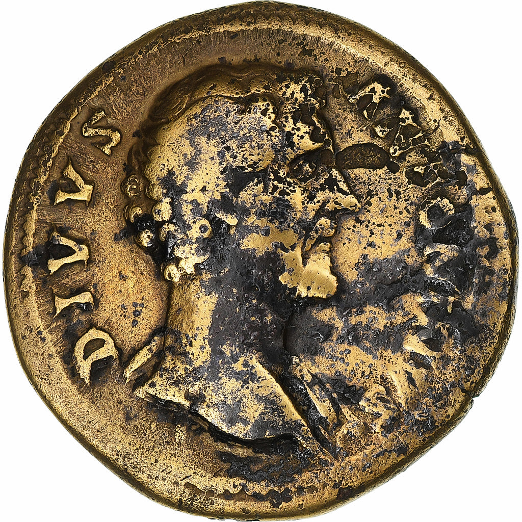 Divus Antonin Pius,
Sestercjusz,
161
