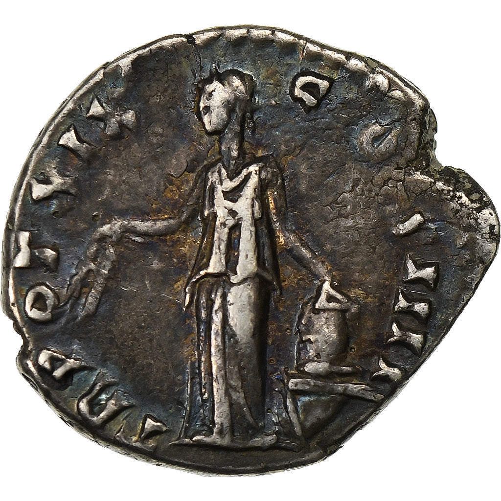 Antonin Pius,
Denar,
155-156