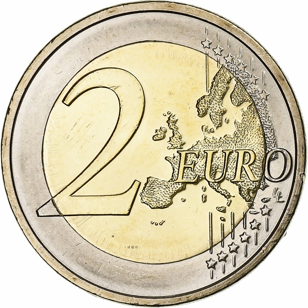Słowenia,
2 euro,
10 Jahre Euro-Bargeld
