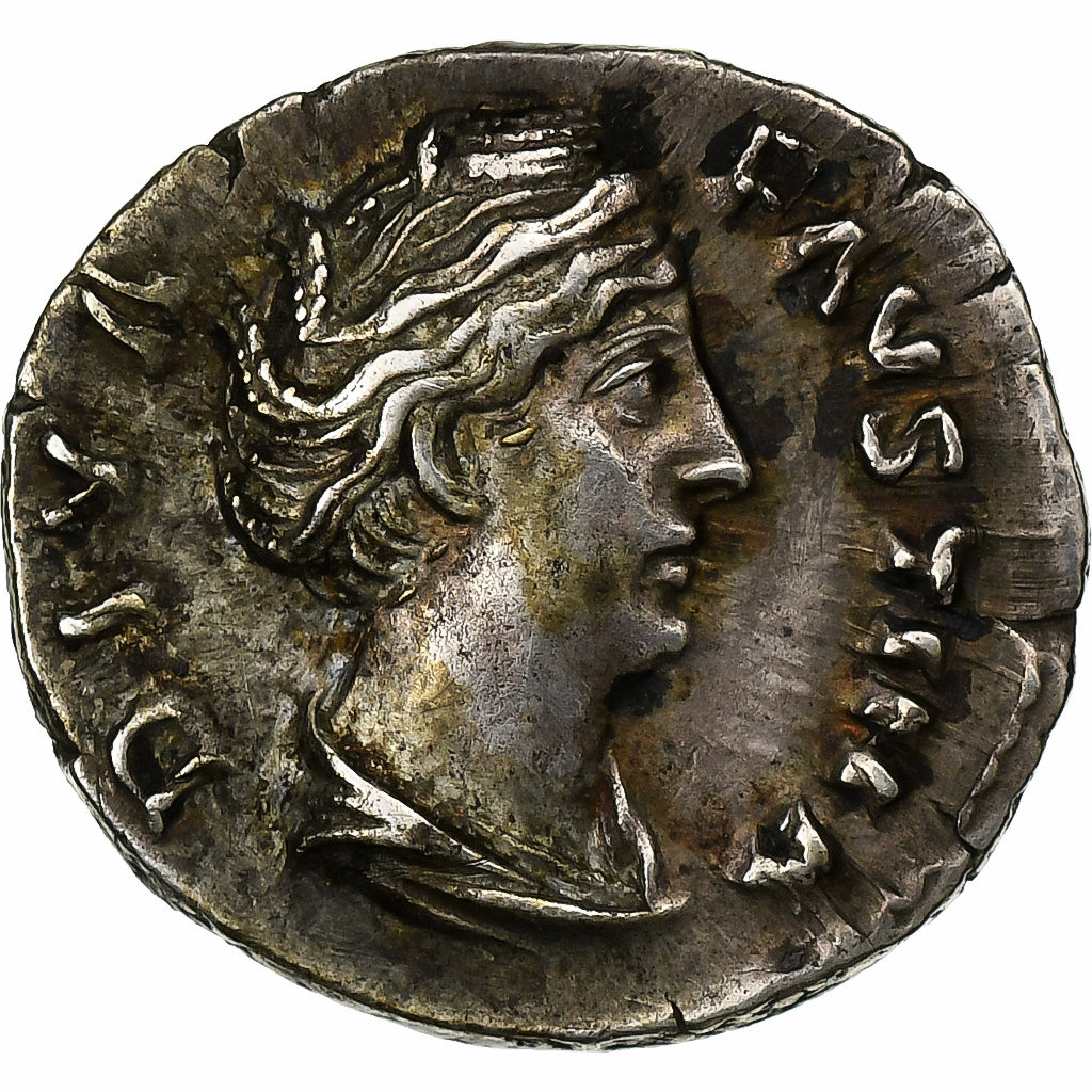 Diwa Faustyna I,
Denar,
141 p.n.e