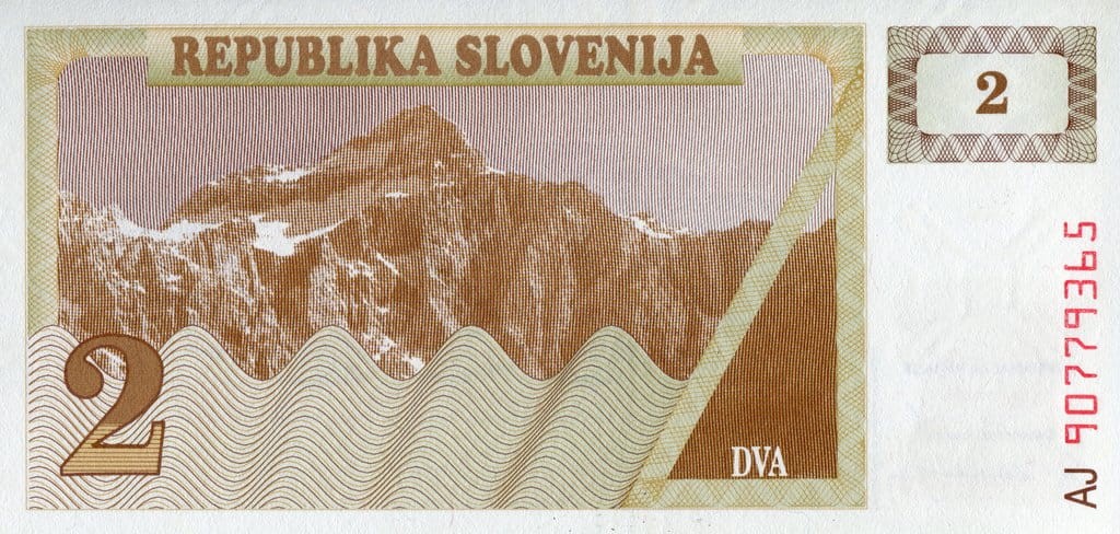Słowenia 2 Tolary Góry 1990 P-2
