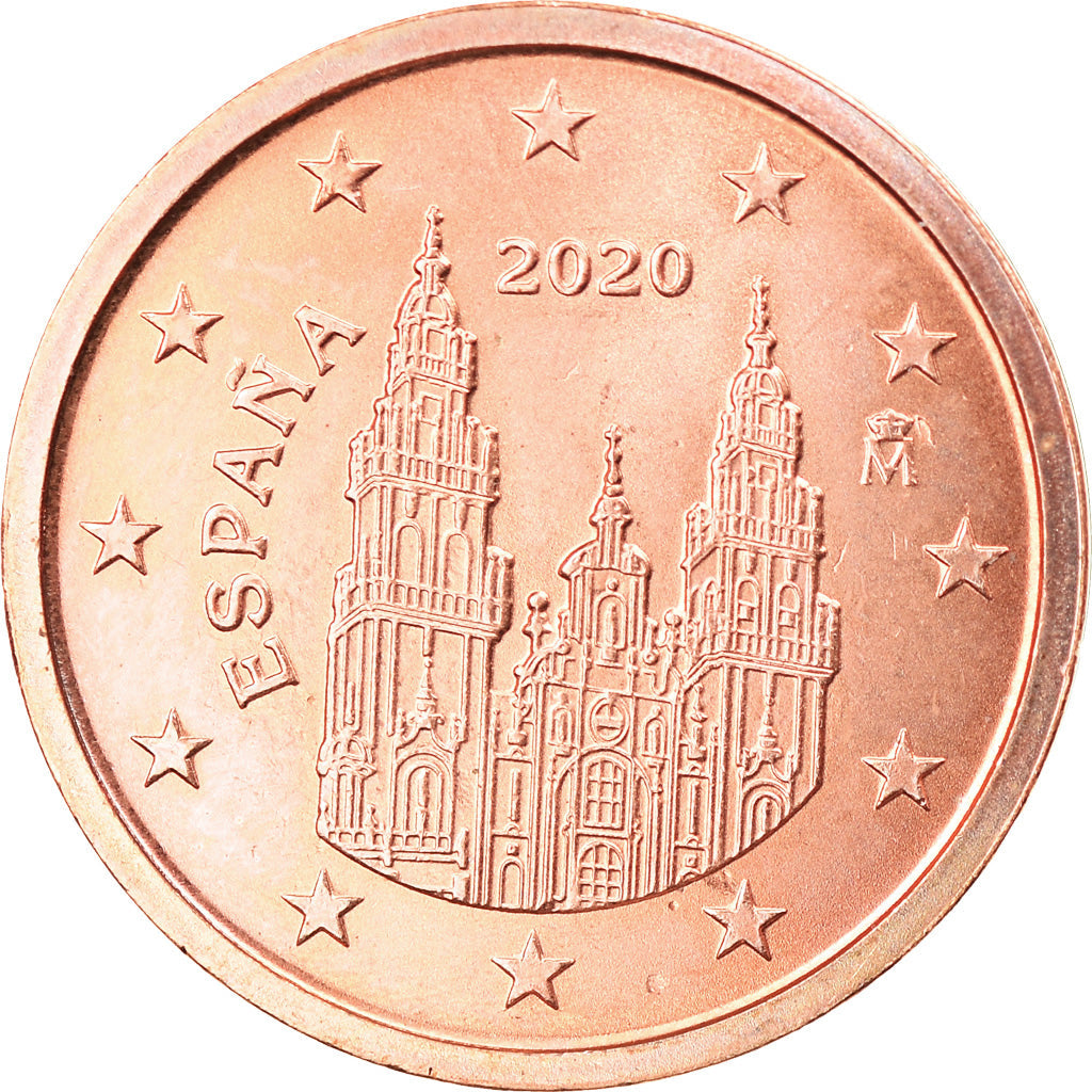 Hiszpan,
2 eurocenty,
2020