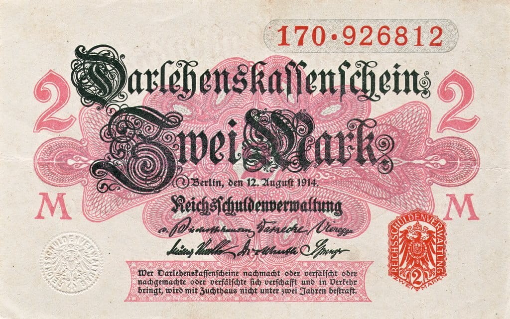 Niemcy 2 marki 1914 P-53