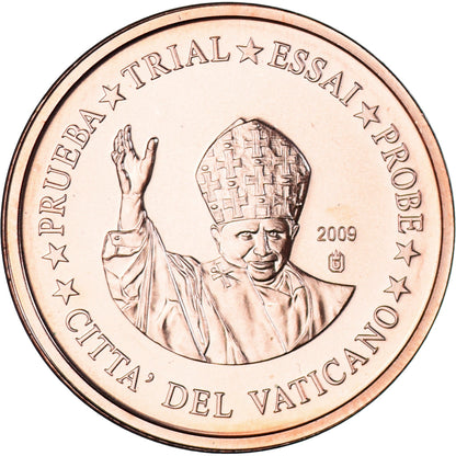 Watykan, 
  
  2 eurocenty, 
  
  2009
