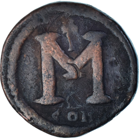 Moneta, 
  
  Anastazjusz I, 
  
  Follis