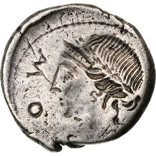 Emilia, 
  
  Denar, 
  
  114-113 p.n.e
