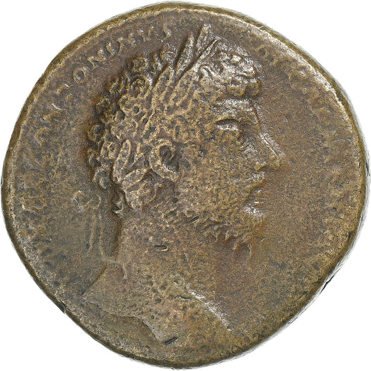 Marek Aureliusz, 
  
  Sestercjusz, 
  
  163-164