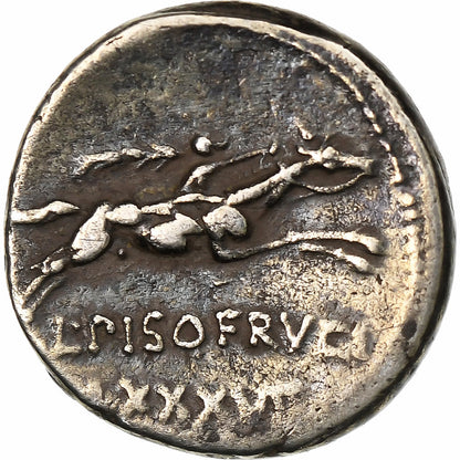 Kalpurnia, 
  
  Denar, 
  
  90 p.n.e