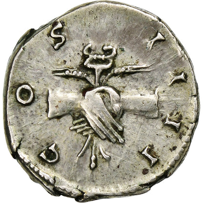 Antonin Pius, 
  
  Denar, 
  
  145-161