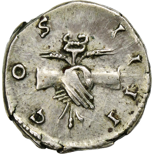 Antonin Pius, 
  
  Denar, 
  
  145-161