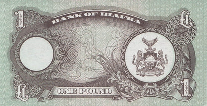 Biafra 1 funt Palma 1968 P-5a