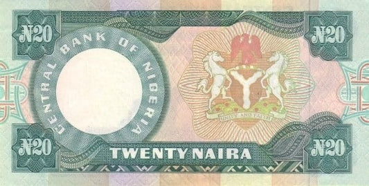 Nigeria 20 naira Herb 2003  P-26g