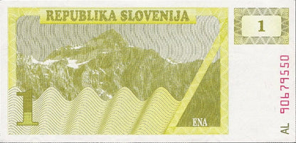 Słowenia 1 Tolar Góry 1990 P-1