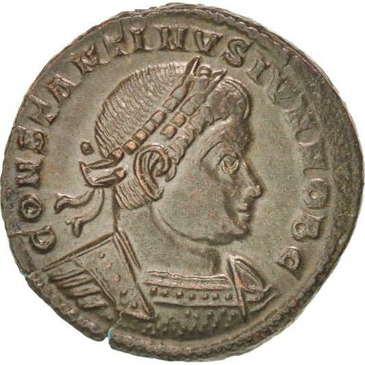 Moneta, 
  
  Konstantyn II, 
  
  Nummus