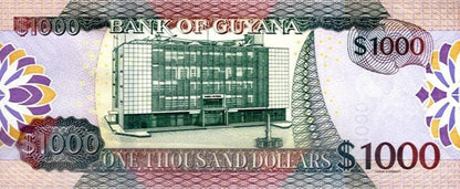 Gujana 1000 dolarów  Budynek 2024 P-38d