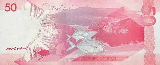 Filipiny 50 piso S. Osmena /Maliputo 2018 P-207c.2