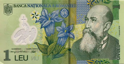 Rumunia 1 leu Nicolas Iorga 2024 P-117p