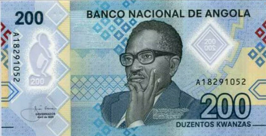 Angola 200 kwanza Czarne skały  2020 P-159a